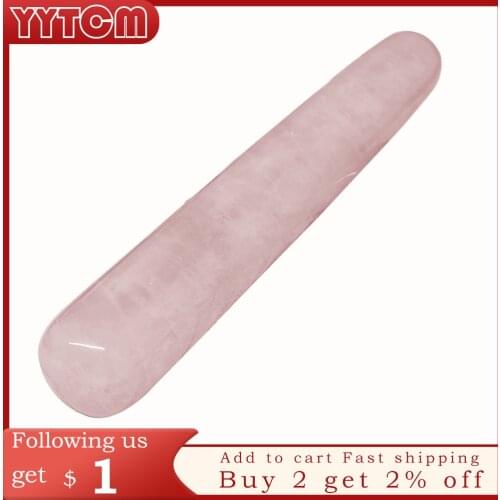 Rose quartz Massage scraper Guasha Scraping Beauty Kit Simming acpoint press gua sha tools jade face massager