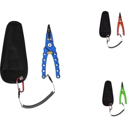 Stainless Steel Fishing Pliers Scissors Line Cutter Fishing Pliers Tool Pliers Hook Remover Braid Line Cutter