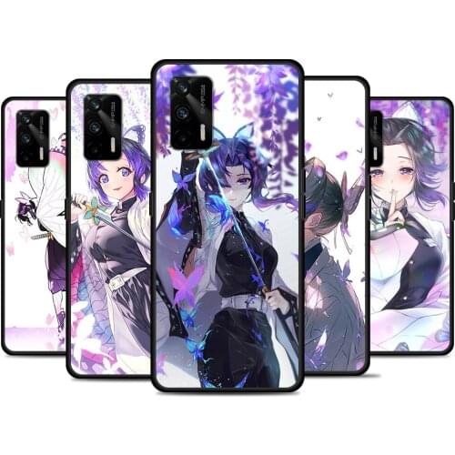 Shinobu Kimetsu No Yaiba For Realme 8 GT Neo Flash Edition Explorer Master Q3 Pro Narzo30 C21 C20 C11 C20A C21Y Phone Case