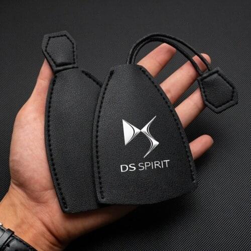 PU Leather Pull Type Key Bag Car Key Holder Case New Leather Keychain Pouch For DS 5LS 7 3 E-TENSE 5 23 AERO SPORT Accessories