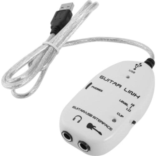 USB guitar string guitar link guitar effector audio cable USB guitar recording cable