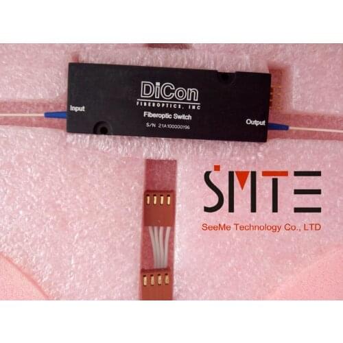 DICon Fiberoptic Switch S/N 21a100000196 Optical switch 1*1, 1 into 1310 out of 1 1550nm