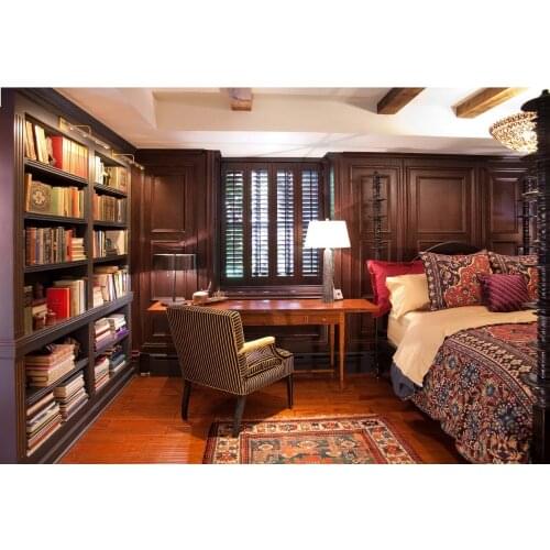 2017 hot sales highly durable sun shade wooden blinds window shutters wood shutter slats louver wood folding shutters WS1612008