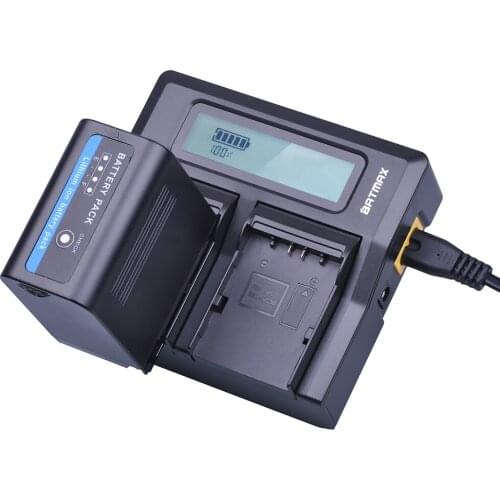 1PC SSL-JVC70 JVC70 SSLJVC70 Rechargeable Li-ion Battery+LCD Ultra Rapid Dual Charger for JVC GY-HM600 GY-HM650 GY-LS300