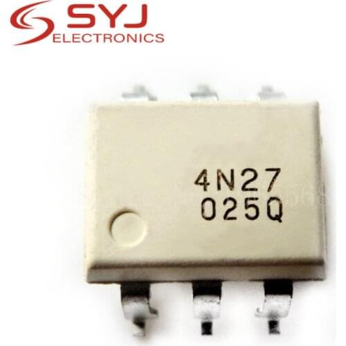 10pcs/lot EL4N27 4N27 DIP-6 SMD-6 optocoupler opto coupler original authentic In Stock