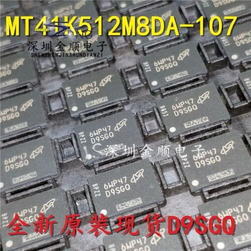 100% New&original In Stock MT41K512M8DA-107:P D9SGQ BGADDR3