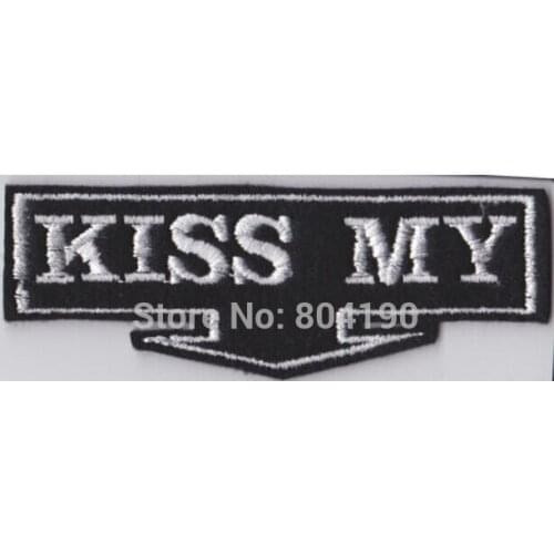 3.9" MY ARROW Hog Rockers Cafe Racer Chopper Outlaw Motorcycles Biker patch for jacket embroidery Patches for clothes