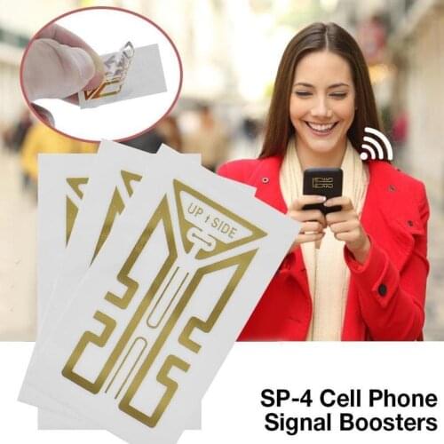 5pcs Cell Phone Signal Boosters Mobile Phone Booster Stickers Radiation Protection