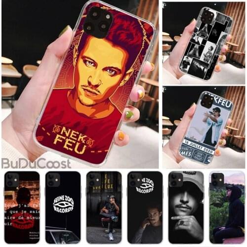 Riccu The French nekfeu rapper Phone Case For iPhone 11 12 pro XS MAX 8 7 6 6S Plus X 5S SE 2020 XR cover