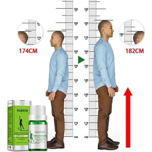 10ML Famous Brand Height Increasing Oil Medicine Body Grow Taller Essential Oil Foot Health Care Products Promot Bone Growth