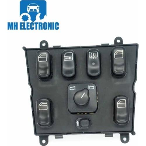MH Electronic Power Window Master Switch A 163 820 6610 A 1638206610 for Mercedes-Benz ML320 ML350 W163 ML270 ML400 ML430 ML500