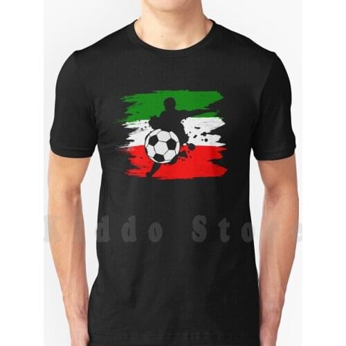 Italian Soccer Player Football T Shirt DIY Big Size 100% Cotton Soccer Footballer Football Team Football Game European Mr