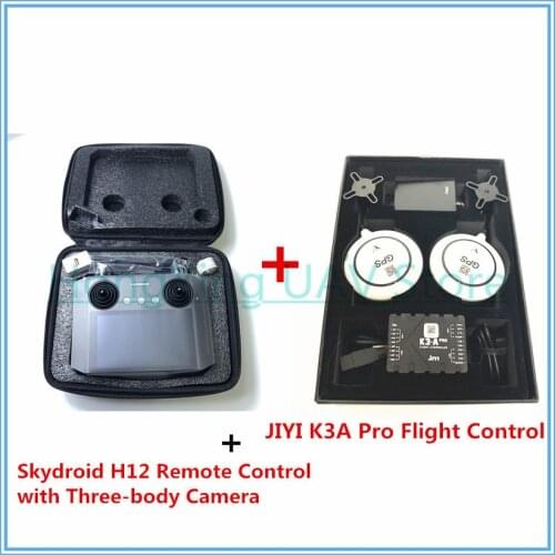 JIYI K++ flight control JIYI K3A PRO flight control Skydroid H12 Remote Control with Three-body Camera for Agricultural Drone