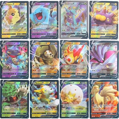 10-300 Pcs no repeat Pokemones cards GX card Shining Cards Game TAG TEAM VMAX Battle Carte Trading Children Toy