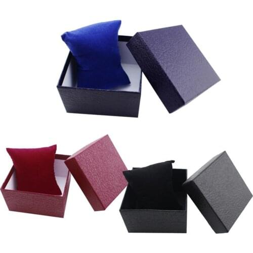 New Watch Box Faux Leather Jewelry Wrist Watches Holder Display Storage Box Organizer Case Gift Money box Jewelry Storage box