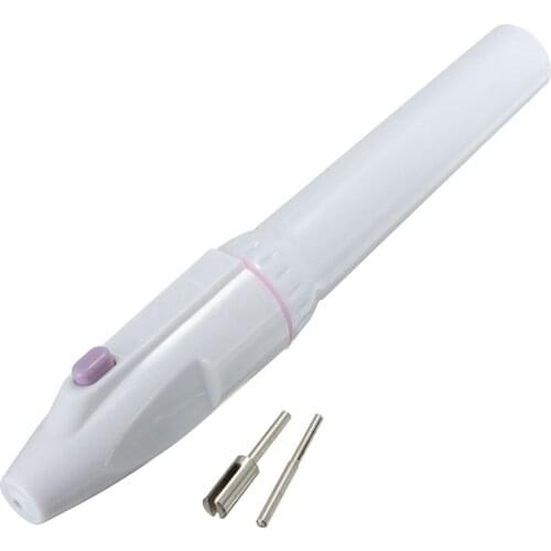 PPYY NEW -2 in 1 Electric Quilling Paper Winder Steel Pen DIY Origami Tool + 2 Slotted Tip