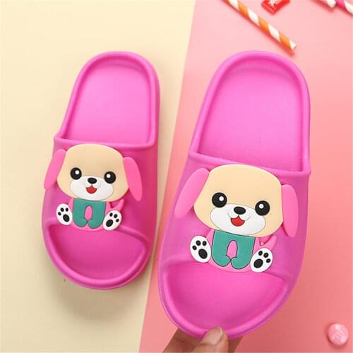 Gogs Cartoon Kids Slippers Girls Children Shoes Doggie Boys Clog Flip Flop Garden Home Footwear Beach Mother-Child EVA Showeroom