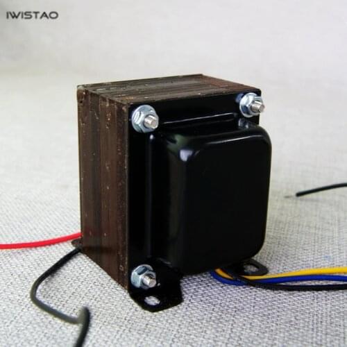 IWISTAO 7W Output Transformer Tube Amp Z11 Single-ended Silicon Steel EI Transformers Power Audio HIFI for FU7/300B/6P3P/KT88