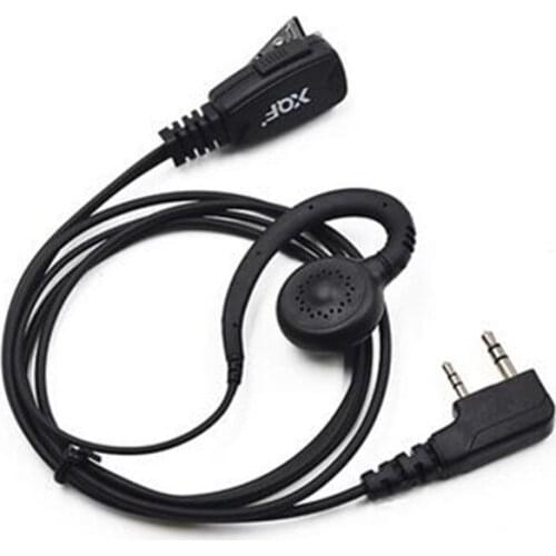 FBI Surveillance Ear Hook Earpiece Headset Mic PTT For Baofeng Walkie Talkie UV-5R UV-B5 Portable Radio GT-3TP UV-6R DM-5R