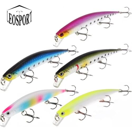 1pcs Fishing Lures 12.5cm/12.4g Minnow Lure 6 Color Select High Quality Hard Bait Crankbait Wobbler Fishing Tackle Wholesale