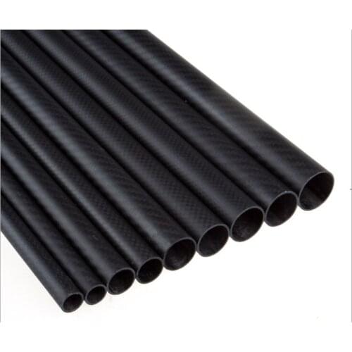 10pcs 35*32*1000MM 3K Carbon Fiber Tube Twill Matte