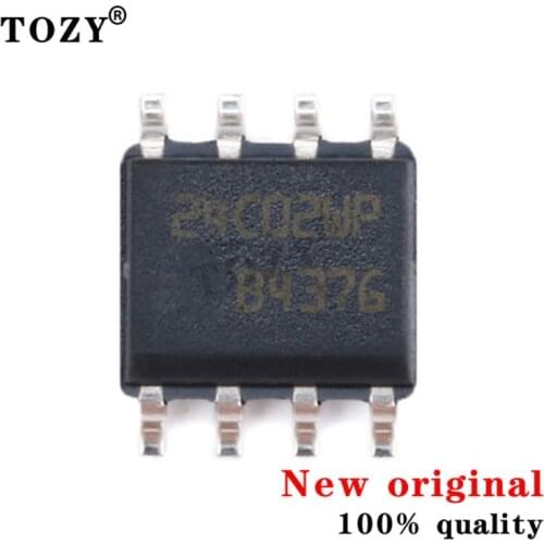 10pcs / lot new original Chip m24c02-wmn6tp soic-8 EEPROMs serial I2C interface chip