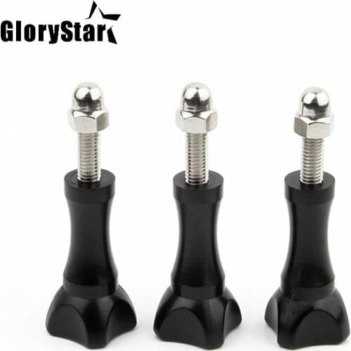 3pcs/lot Long Thumb Screws with Nut for GoPro Hero 8 7 6/5/4/3 for SJCAM for Xiaomi Yi osmo Action Camera for Go Pro Accessories