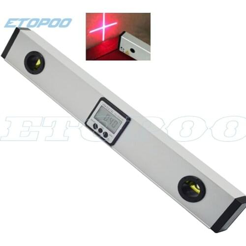 600mm/24inch Laser Digital Level LCD display digital level wirh Laser Beam 2pcs/lot