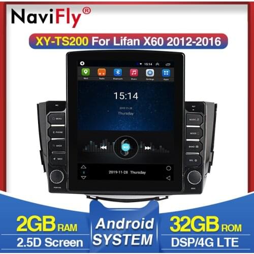 4G LTE WIFI 9.7” Android For Lifan X60 2012 2013 2014 2015 2016 Car Radio Audio Multimedia Video Player Navigation GPS 2 din dvd