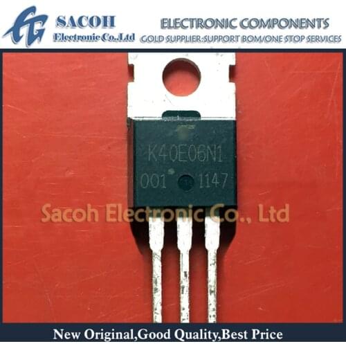 Free Shipping 10Pcs TK40E06N1 K40E06N1 TK40E10N1 TK40E10K3 TO-220 60A 60V Power MOSFET