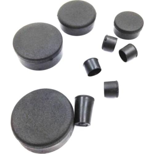 Motorcycle Black Rubber Fairing Frame Plugs for Suzuki 2005-2006 GSX-R1000