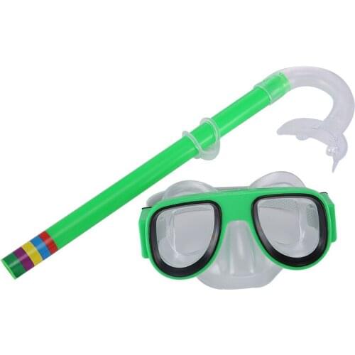 Child Diving Glasses Swimming Scuba Snorkel Swim Waterproof Mask Glass Swimming Goggles Swimming Fins Swimming Accessories