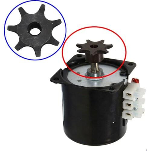 Poultry incubator motor gear Power Engine Reversible Gear Wheel For Egg Turning Motor Incubator 2.5r/min 1 pcs
