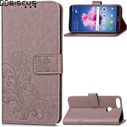 For Huawei P Smart FIG-LX1 FIG-LX2 FIG-LX3 FIG-LA1 Cover PSmart Case Retro PU Leather Flip Capa Wallet Soft Silicone Coque Funda