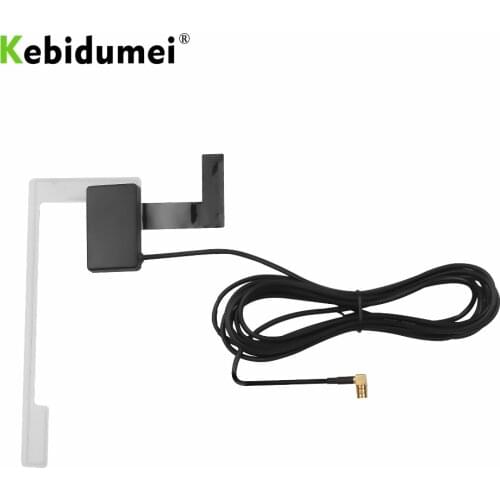 Kebidumei Car Digital DAB / DAB SMB Antenna for Radio TV Receiver Box Digital Auto Radio Aerial Antenna Cable