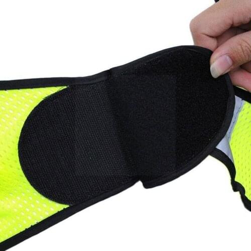 Hot Reflective Vest High Visibility Breathable Safety Cycling Suitable For Night Running Vest Mesh Vest Fluorescent Sports H4V4