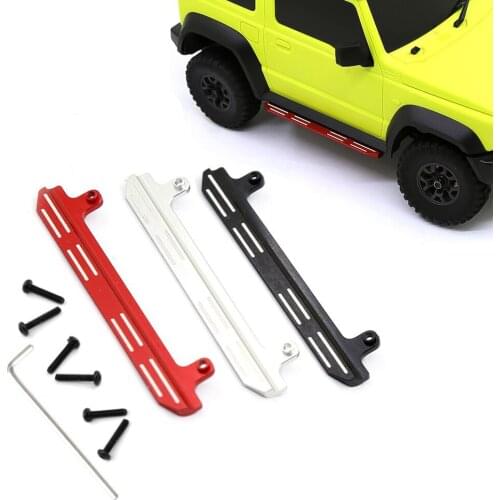 RC Metal Side Pedal Sliders Upgrade Accessories 1/16 1:16 RC Crawler Car Parts for XIAOMI Suzuki JIMNY