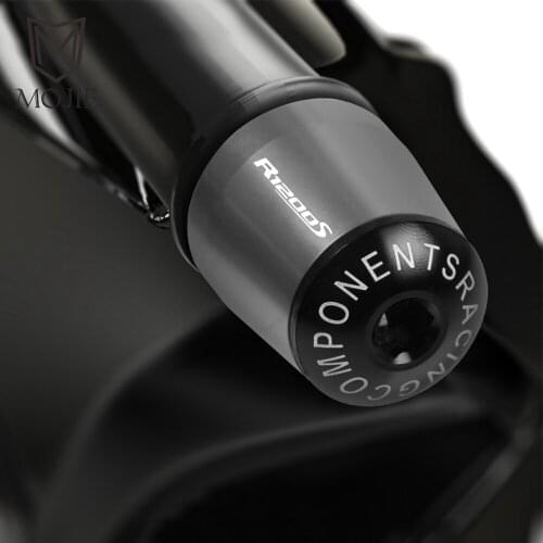 7/8" 22mm Motorcycle Handlebar Grips End Handle Bar Cap End Plug For BMW CR1200ST R1200 R 1200 S ST Handlebar Grips End