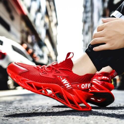New Profession Running Shoes for Men Damping Blade Cushioning Sport Shoes Fast Run Shoes Athletic Sneakers Zapatillas