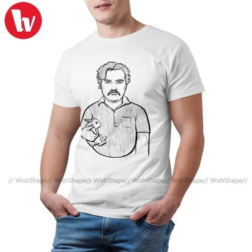 Pablo Escobar T-Shirt Basic Casual Cotton T Shirt Printed Short Sleeves Tee Shirt Men Plus size