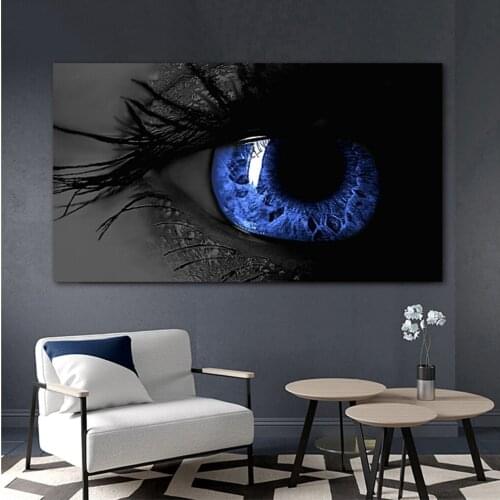 Full Square Diamond Embroidery Modern Art Blue Eye Sale Gift Handicraft Diamond Painting Cross Stitch Wedding DecorationZP-4715