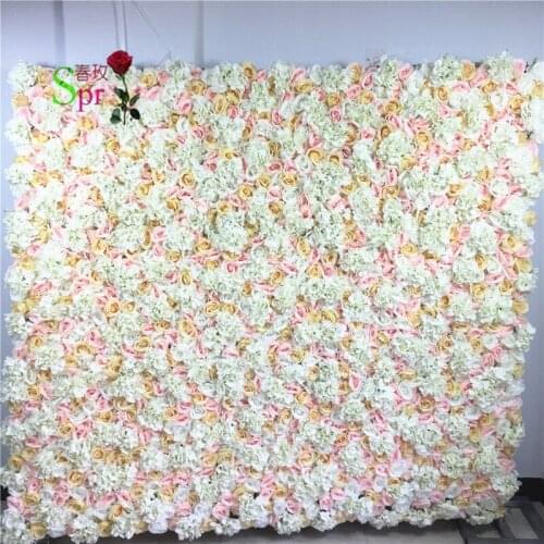 SPR Free Shipping High quality 10pcs/lot wedding decoration background Artificial flower wedding backdrop flower road lead