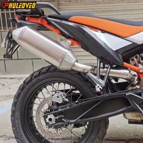 Top Quality Customized Titanium Alloy for KTM 790 ADV for KTM 790 ADV R 19-21 Motorcycle Exhaust Muffler Escape with ShieldCover