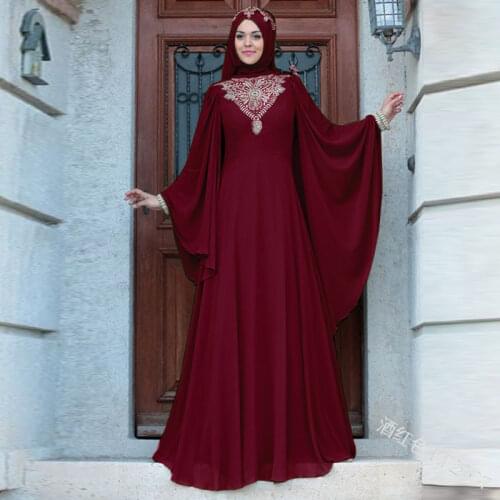 Plus Size Muslim Prayer Dress Women Long Sleeve Big Swing Kaftan Turkey Abaya Dubai Khimar Hijab Long Robe Longue Jilbab Niqab
