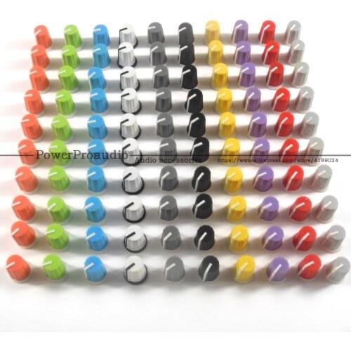 100PCS Replace EQ Rotary Knob For Pioneer DJ MIXER DJM djm-2000 900 850 750 700 800 DAA1176 DAA1305 colorful you can chose