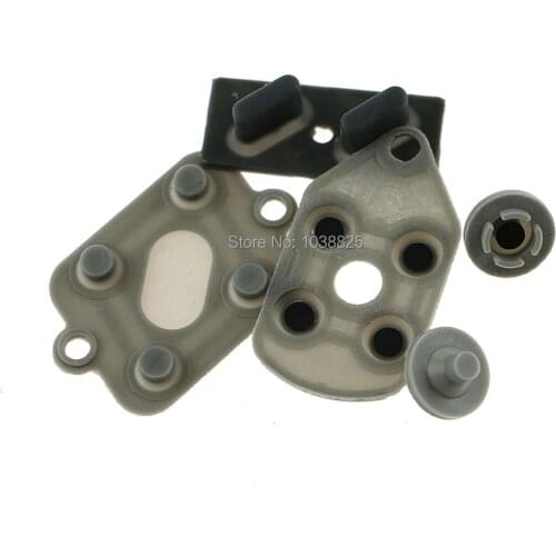 2sets/lot For Super NES Nintendo SNES Conductive Rubber Silicone Pads buttons Controller Repairs for SFC