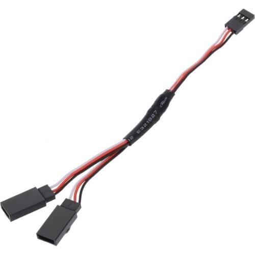 5Pcs 100mm 200mm 300mm 500mm Servo Extension Cord Wire Cable RC Car Helicopter Servo Receiver Y Extension Cord Wire Lead