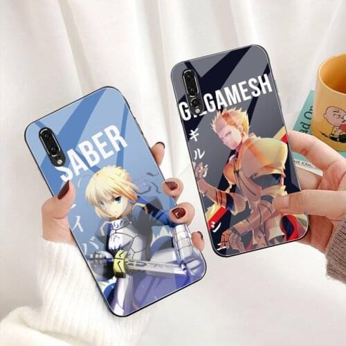 Anime Fate Zero Stay Night Phone Case Tempered Glass For Huawei P30 P20 P10 lite honor 7A 8X 9 10 mate 20 Pro