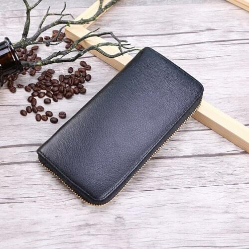 2020 New Mens Wallet Long Wallet Multifunction Zipper Phone Bag Card Case Large Capacity Clutch