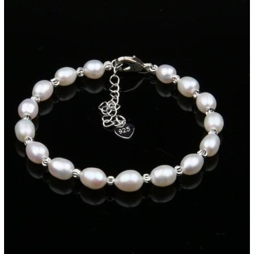 100% Natural Freshwater Pearl Bracelets Natural Pearl Bracelet for Women Cuff Bangles Wrap Beads Bracelet